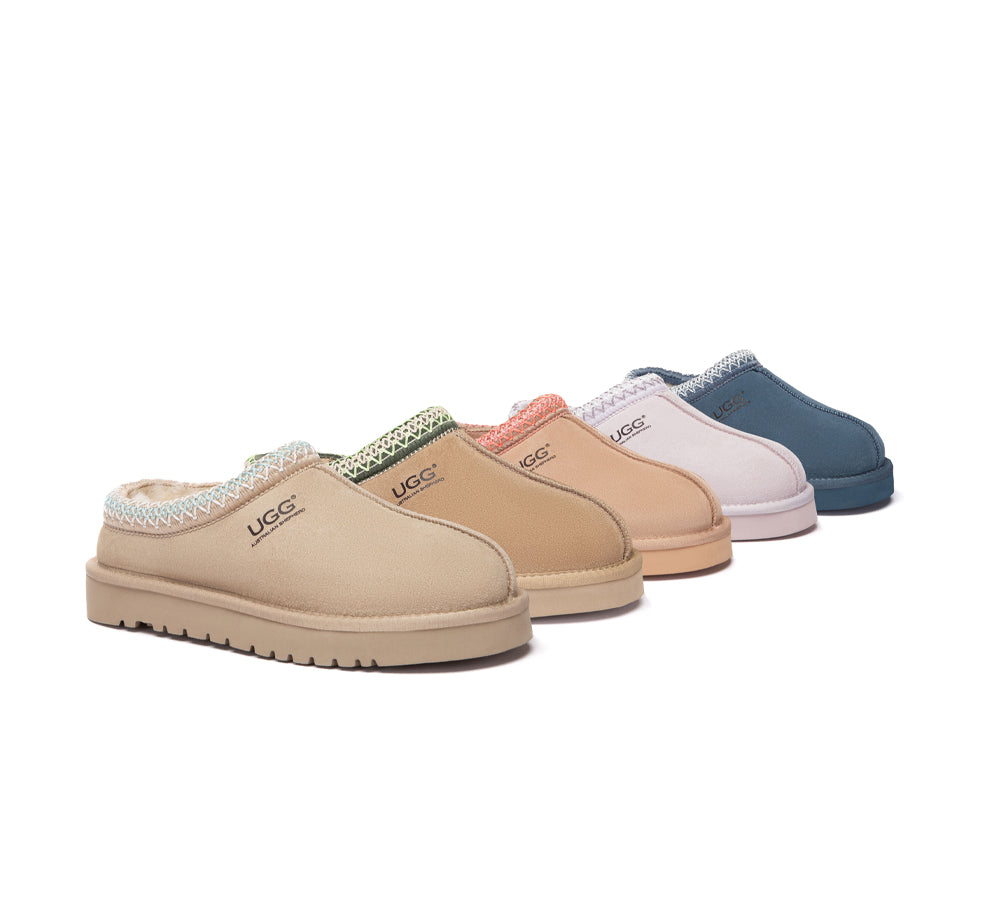 AUSTRALIAN SHEPHERD® UGG Slippers Sheepskin Wool Ankle Multi-color