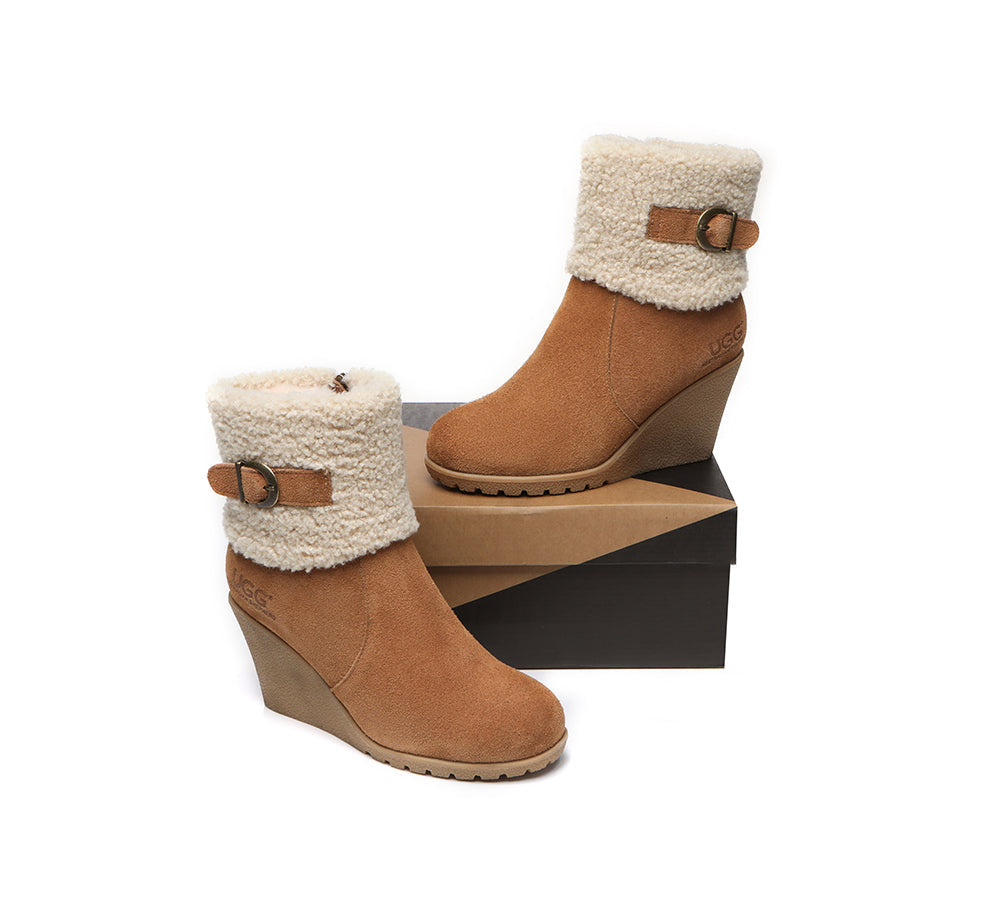 Ugg wedge booties womens deals