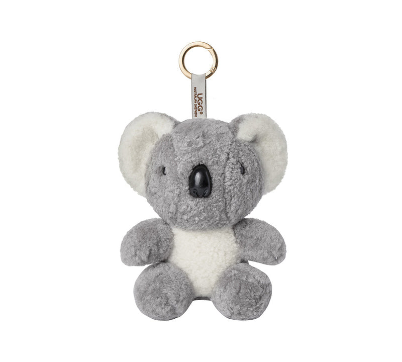 AUSTRALIAN SHEPHERD® UGG Sheepskin Koala Keyring Large Plush Bag Charm UGG AUSTRALIAN SHEPHERD