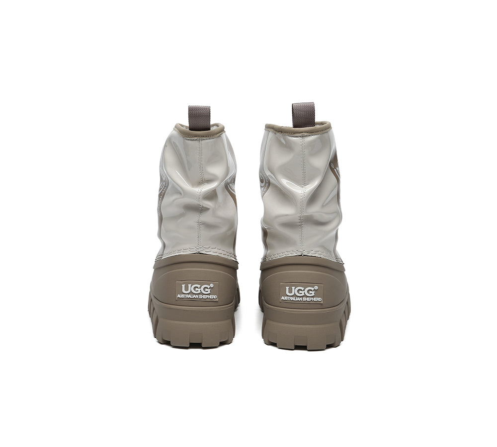 【UGG】Sheepskin Wool Waterproof Chunky Wren★女性用ブーツ!! AUSTRALIAN SHEPHERD® UGG Boots Women Sheepskin Wool