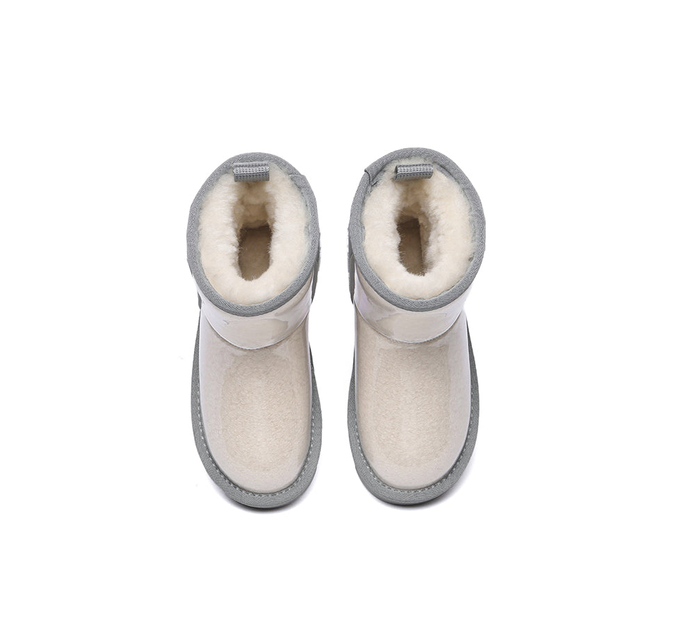 Kids Ugg Boots Clear Waterproof and Shearling Coated – Australian