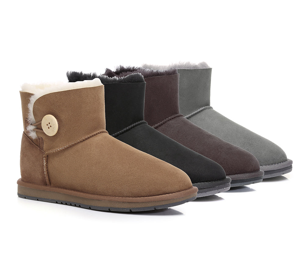 Kids Shoes - Kids AS Mini Button UGG Boots