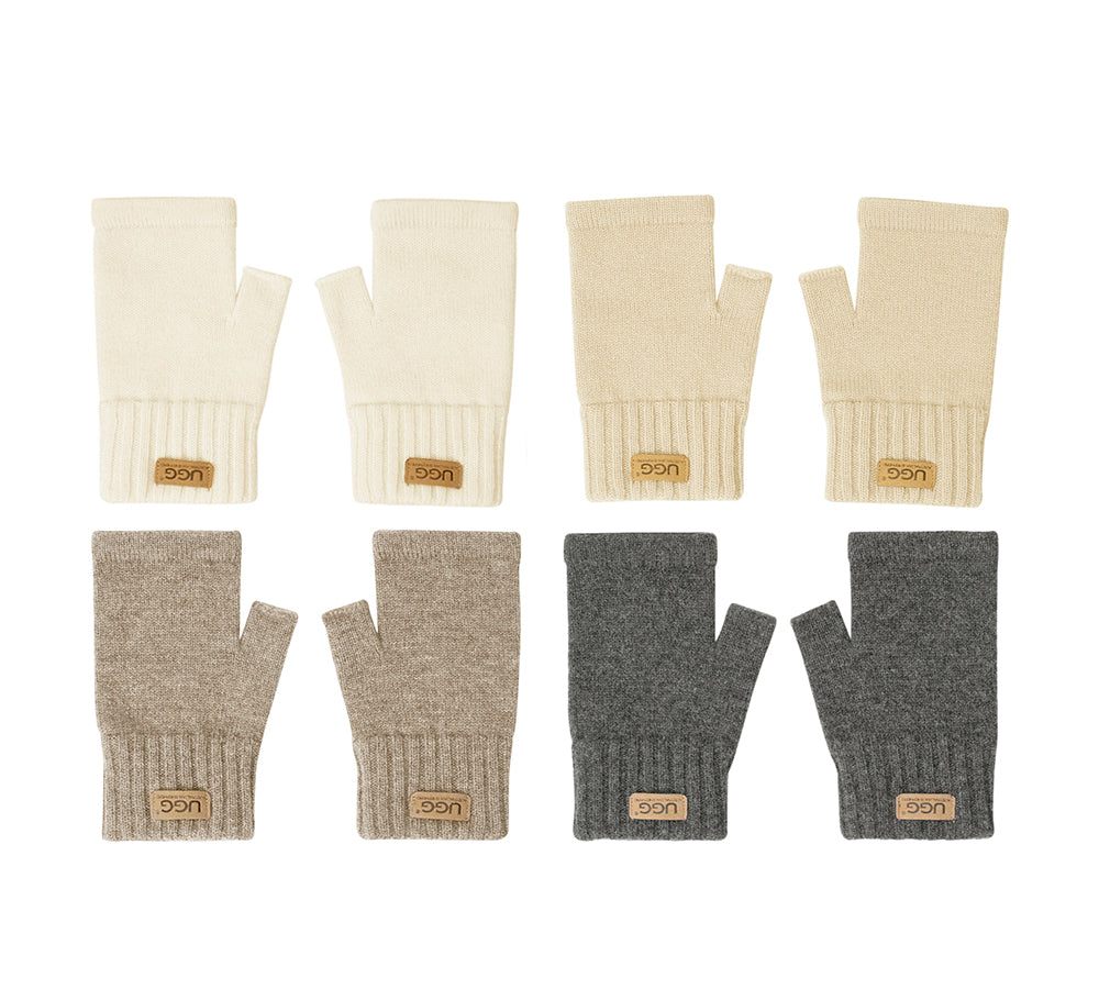 AUSTRALIAN SHEPHERD® 100% Wool Plain Gloves Palra UGG AUSTRALIAN SHEPHERD