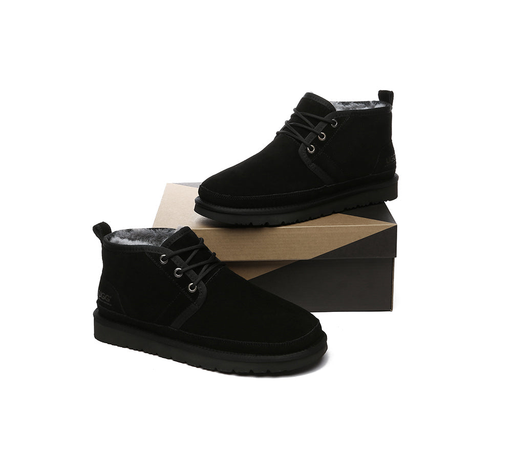 Wool chukka boots cheap