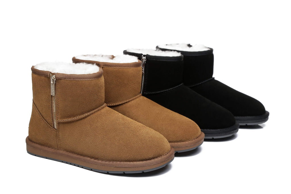 Mini Zipper Boots