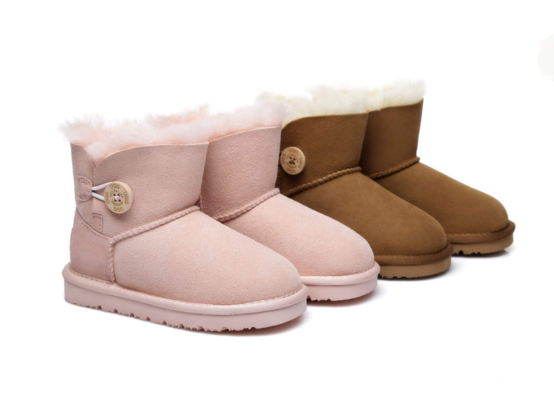 UGG Boots - AS UGG Kids Mini Button Boots