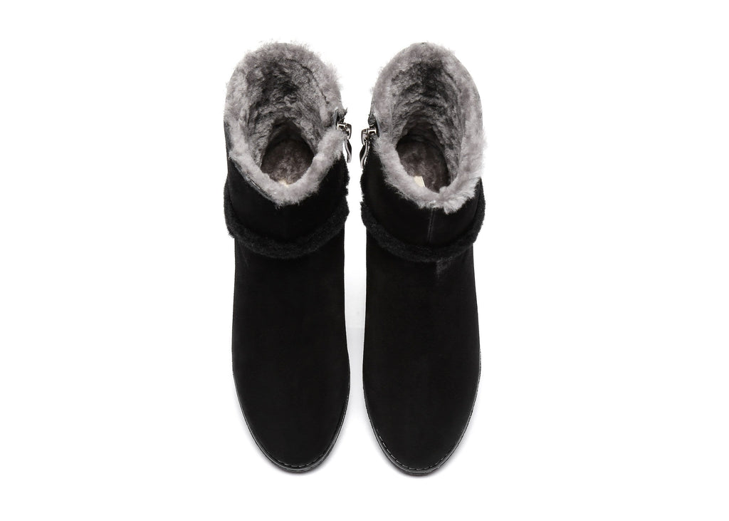 Ugg fur heels top