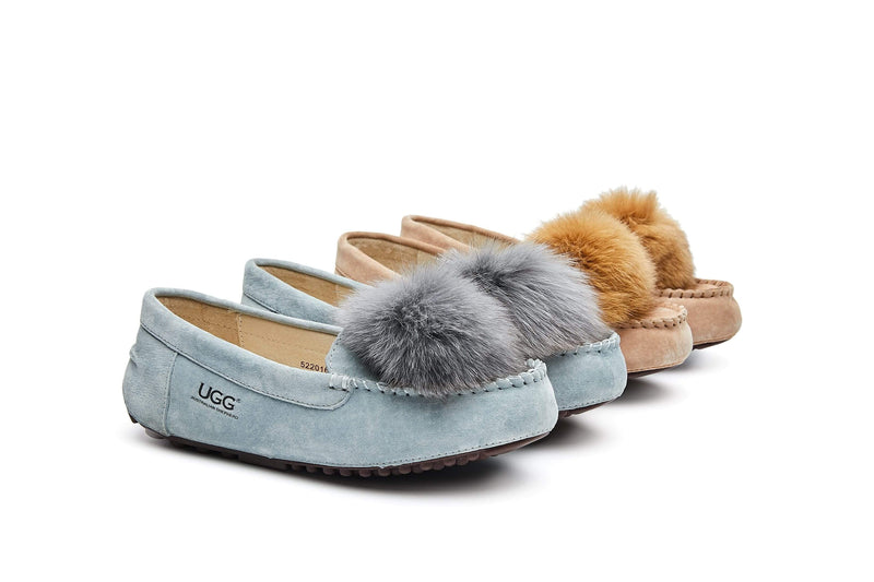 UGG Boots - AS UGG Sophie Moccasin With Pom Pom #522016 (2354986942522) ?id=7933574676538