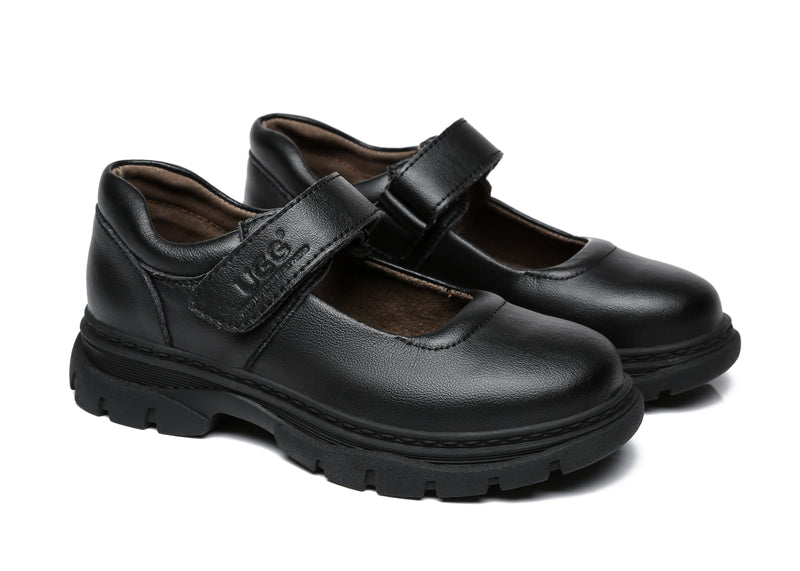 UGG Boots - Chris Kids Leather School Shoes With Removable Insole ?id=14466523332666